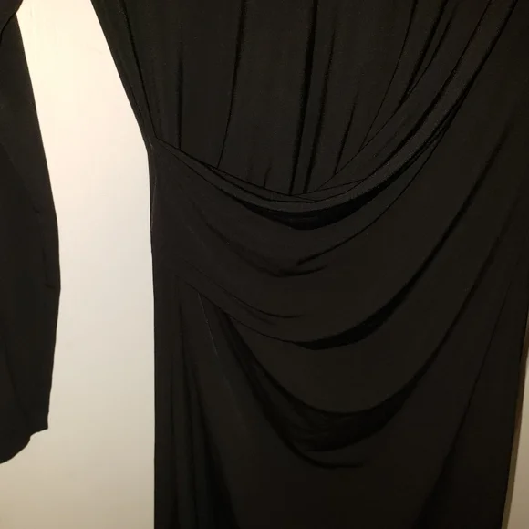 Michael Kors Women's Petite Faux Wrap Dress - Picture 4 of 7